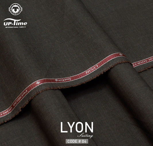 Lyon Suiting by Uptime ( Winter Collection ) BAREERA UMAR ARTS