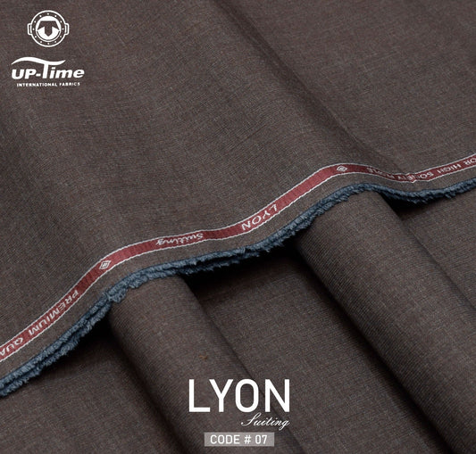 Lyon Suiting by Uptime ( Winter Collection ) BAREERA UMAR ARTS