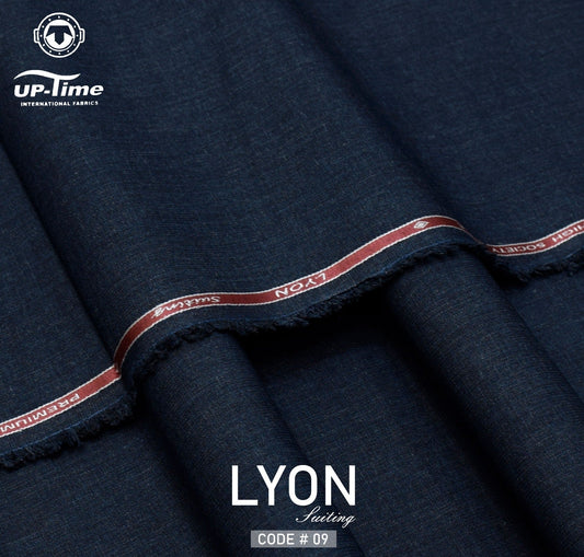 Lyon Suiting by Uptime ( Winter Collection ) BAREERA UMAR ARTS